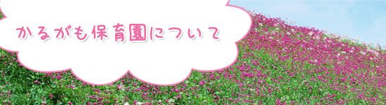 かるがも保育園について
